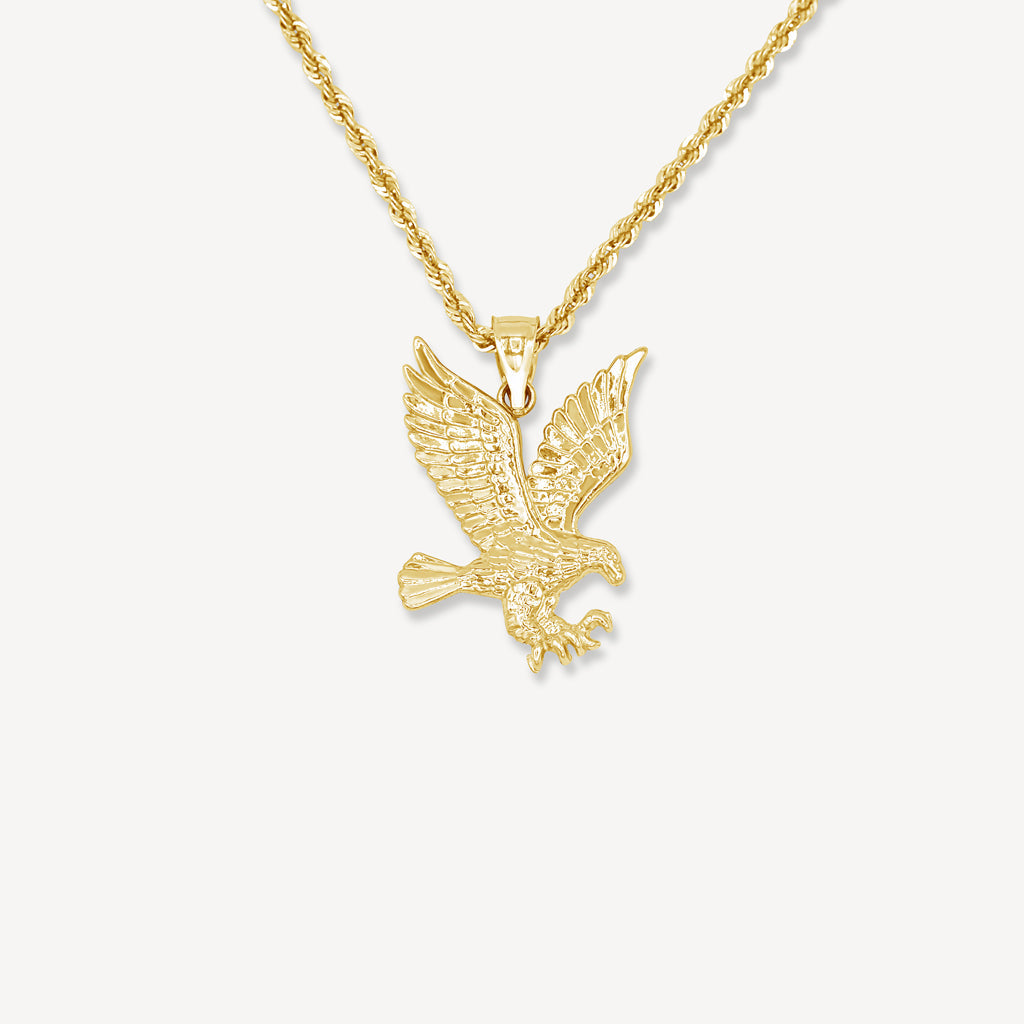 Gold Eagle Pendant