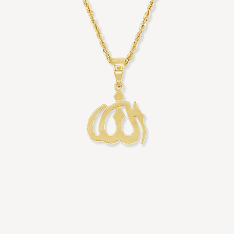 Gold Allah Pendant