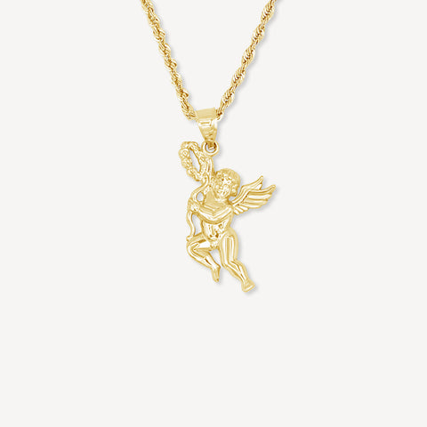 Gold Angel Pendant