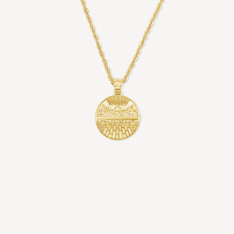 Gold Last Supper Pendant