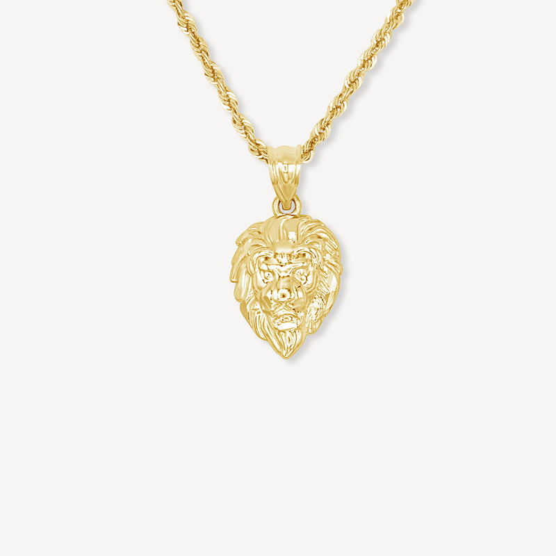 Gold Lion Pendant