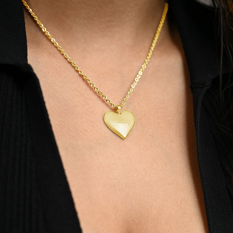 Gold Heart Necklace